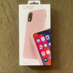 IPhone XR Case Soft Touch Pink Color